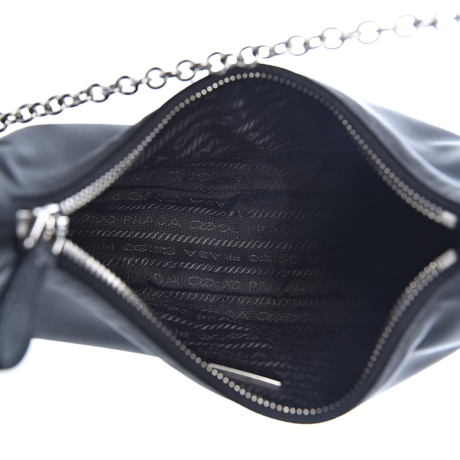 Prada Nylon Re-Edition 2005 Shoulder Bag Black 6 of 12