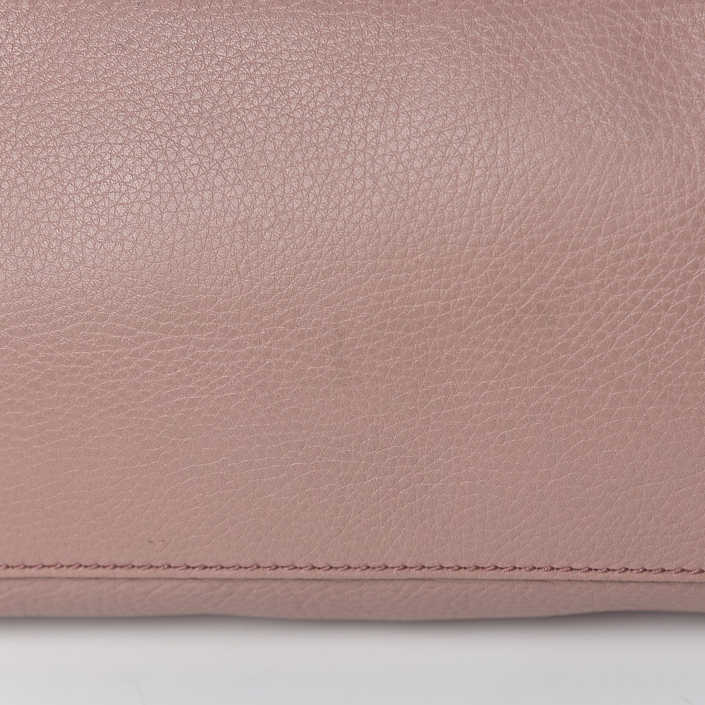 Pebbled Calfskin Medium Soho Chain Shoulder Bag Dark Cipria