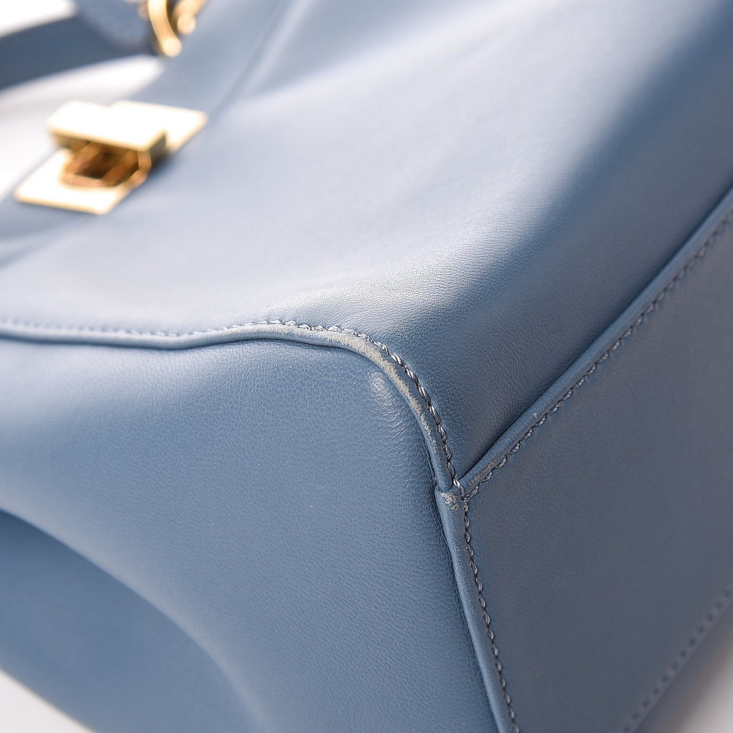 Nappa Mini Peekaboo Iconic Satchel Blue