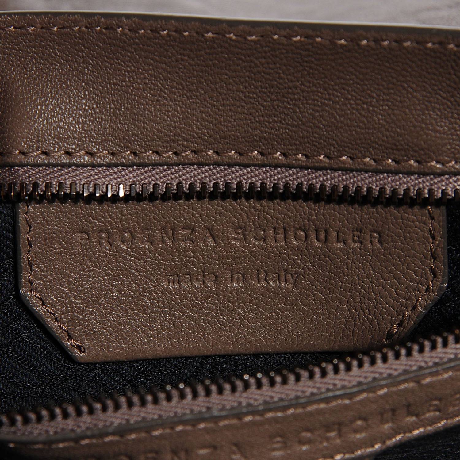 Proenza Schouler Lambskin Medium PS1 Satchel Smoke 9 of 12