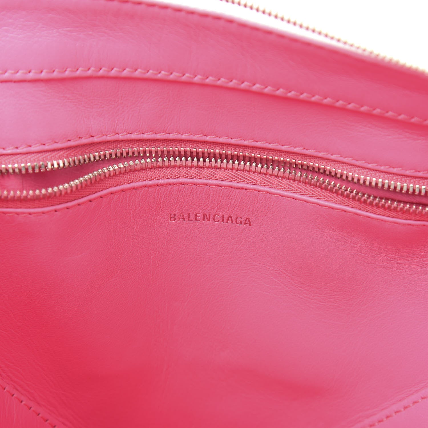 Balenciaga Calfskin XS Triangle Duffle White 6 of 12
