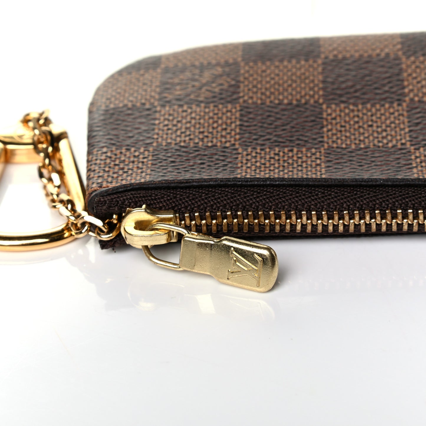 Damier Ebene Key Pouch
