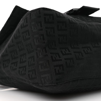 Fendi Zucchino Mama Baguette Black 17 of 23