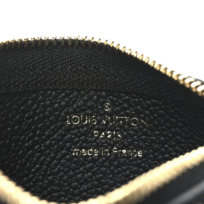 Louis Vuitton Empreinte Monogram Giant Key Pouch Black Beige 6 of 7