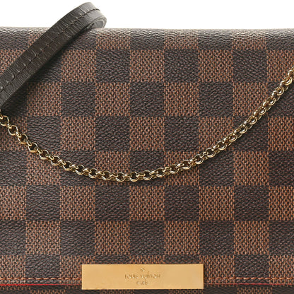 Louis Vuitton Damier Ebene Favorite MM 7 of 9