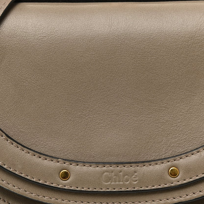Chloe Calfskin Small Nile Bracelet Minaudiere Bag Motty Grey 7 of 15