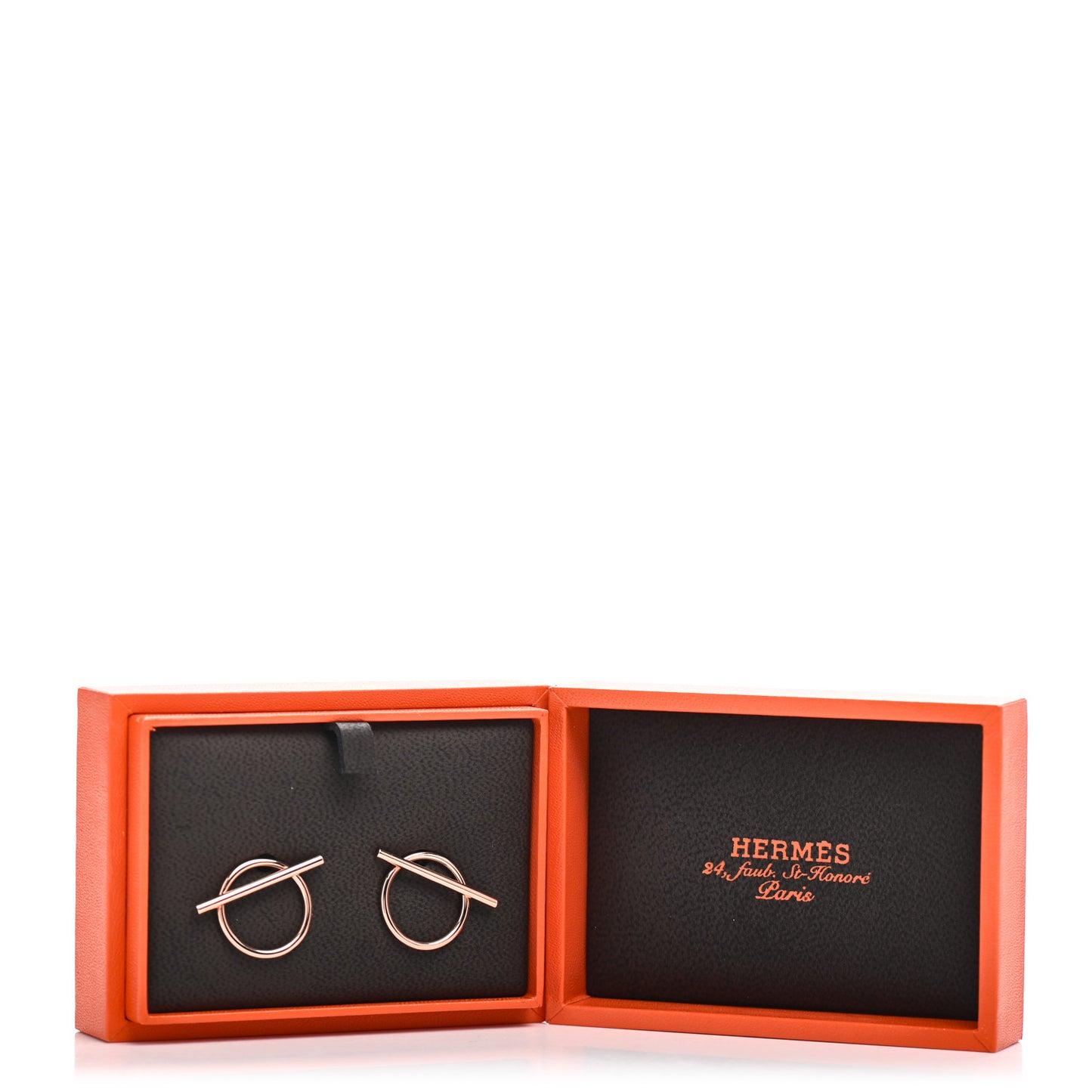 18K Rose Gold MM Echappee Earrings