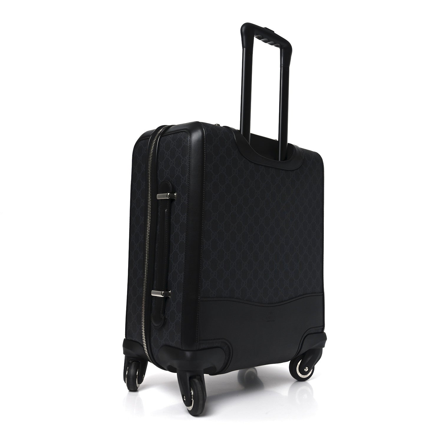 Gucci GG Supreme Monogram Calfskin Cabin Trolley Black 2 of 9