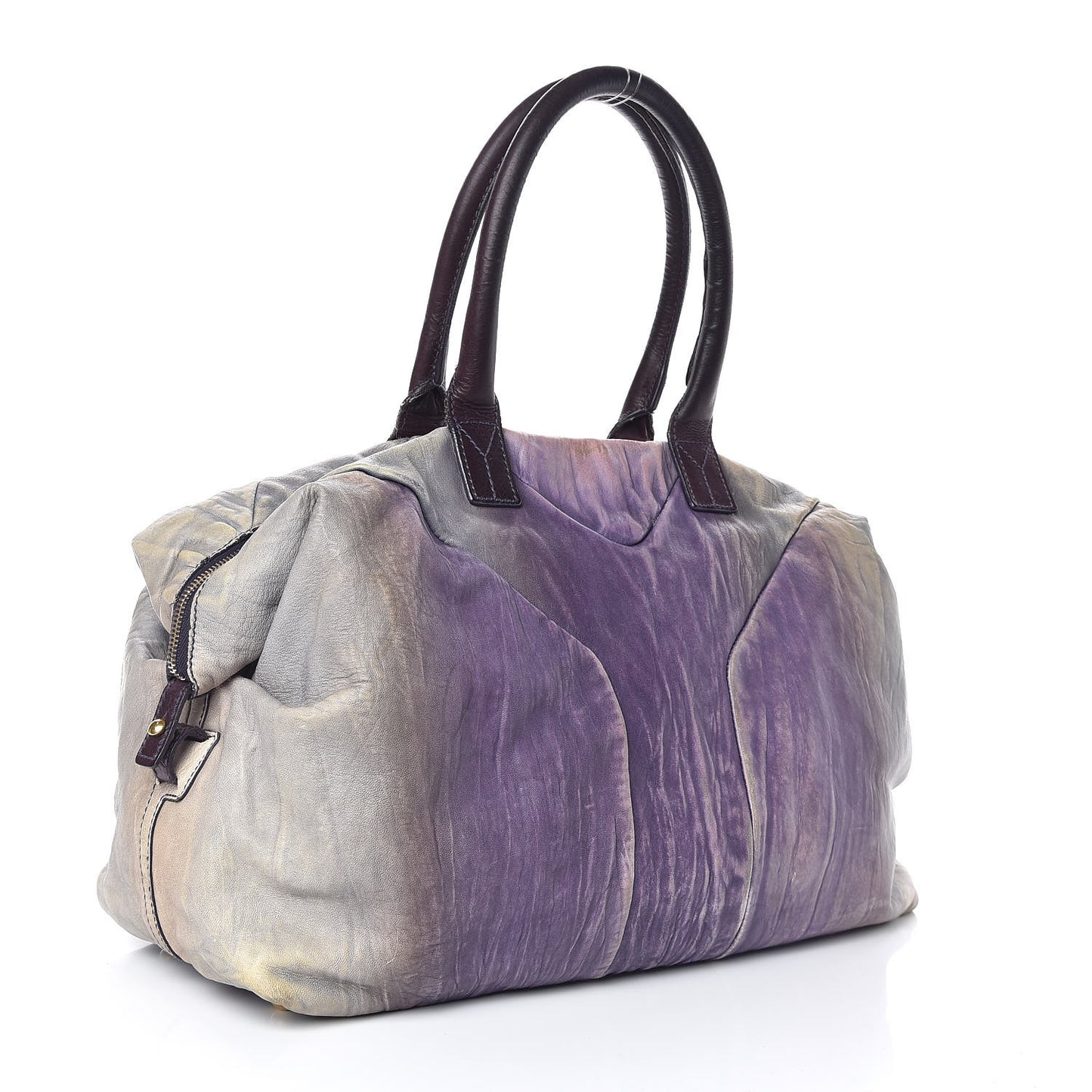 Lambskin Ombre Easy Sac Degrade Purple