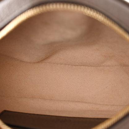 Gucci GG Supreme Monogram Web Mini Ophidia Round Backpack Brown 5 of 11