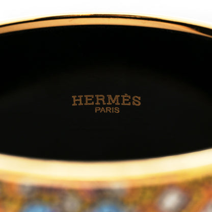 Hermes Enamel Printed Wide Bracelet 65 3 of 4