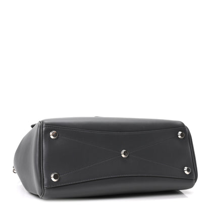 Balenciaga Smooth Calfskin Small Bel Air Carry All Bag Grey 3 of 9