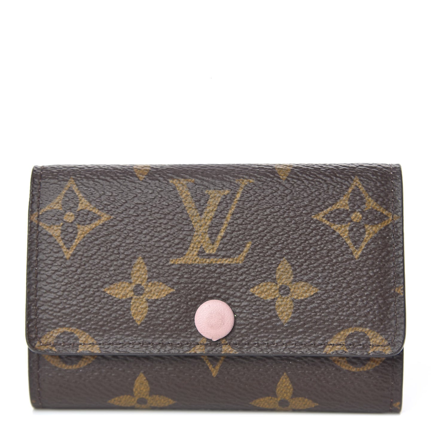 Monogram Multicles 6 Key Holder Rose Ballerine