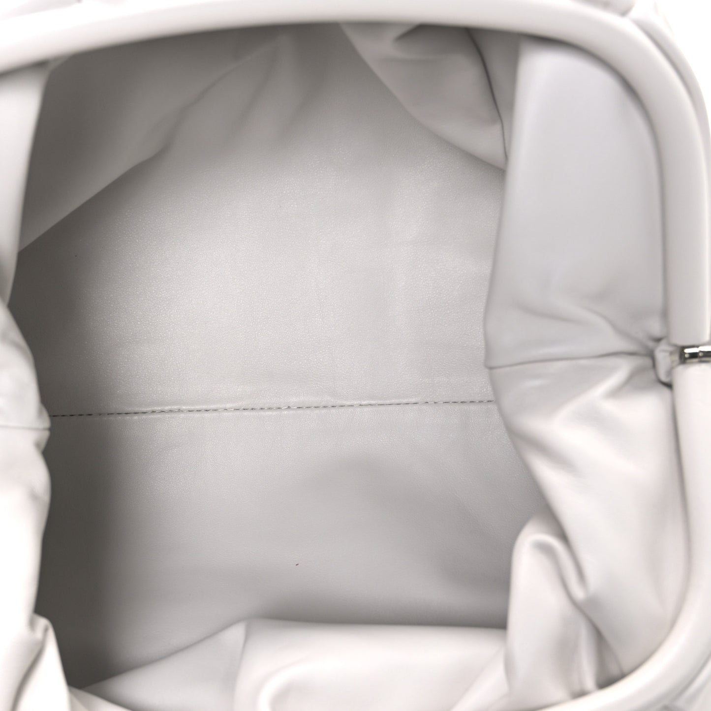 Smooth Butter Calf The Pouch Oversized Clutch Mist