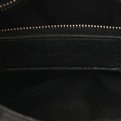 Balenciaga Chevre Gold Metallic Edge Hardware Mini City Black 6 of 14