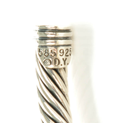 David Yurman Sterling Silver 14K Yellow Gold 5mm Cable Classics Single Station Bracelet 4 of 5