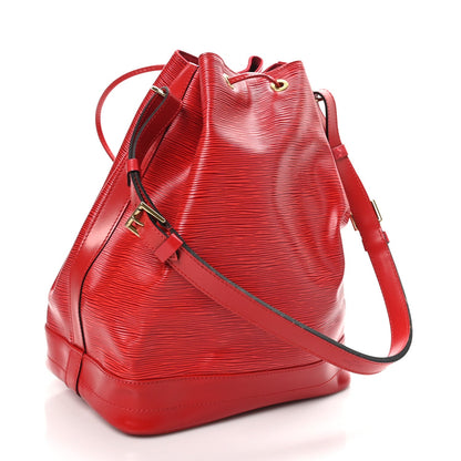 Louis Vuitton Epi Noe Castillan Red 3 of 12