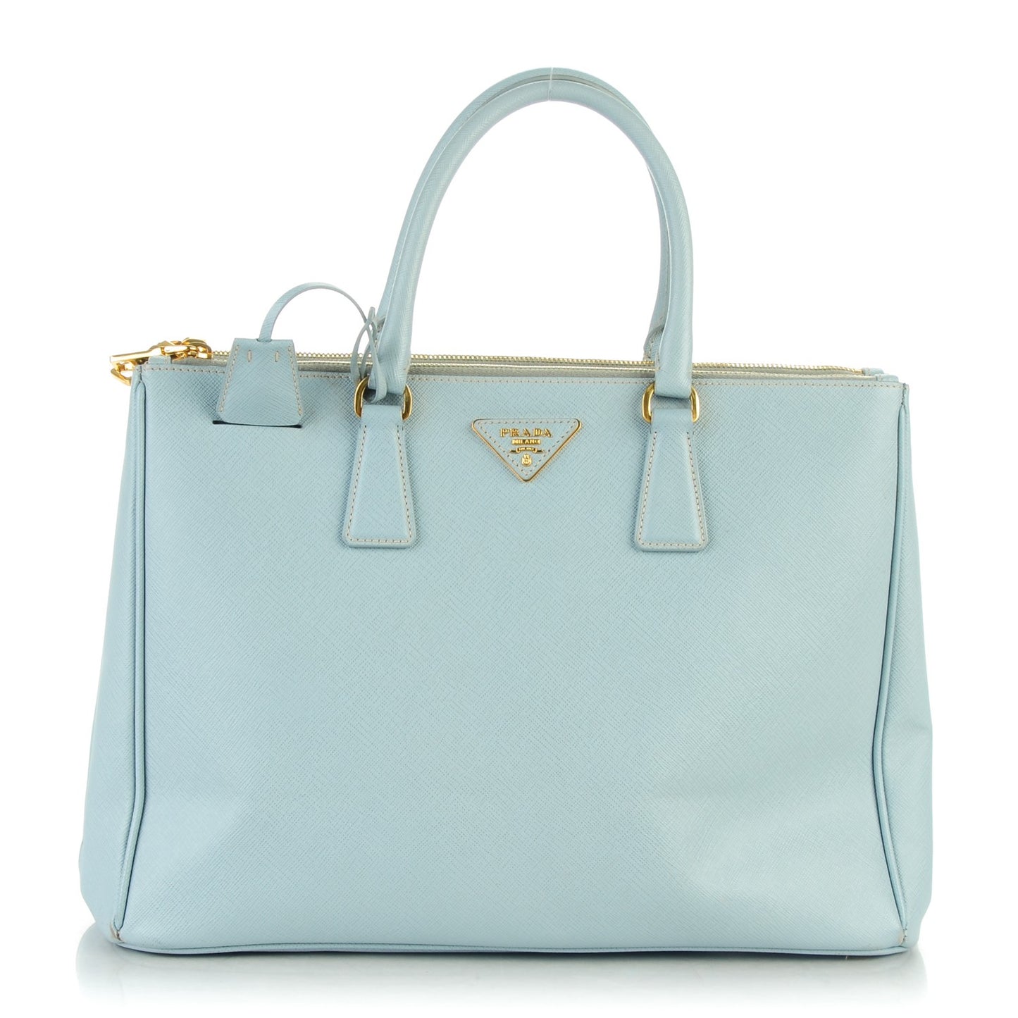 Saffiano Large Galleria Double Zip Tote Astrale