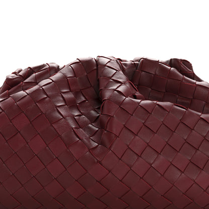 Bottega Veneta Nappa Maxi Intrecciato The Pouch Oversized Clutch Bordeaux 8 of 10