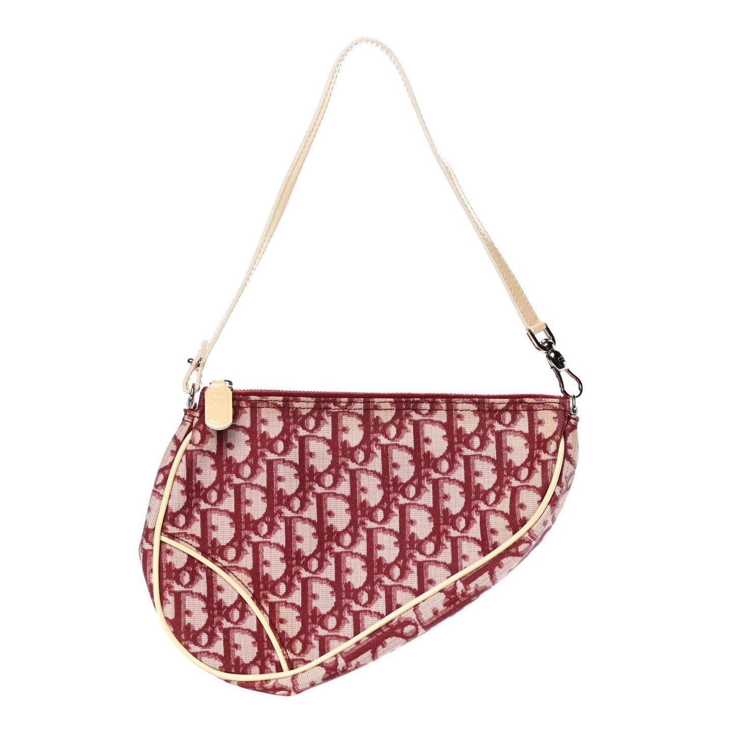 Monogram Mini Saddle Pochette Red