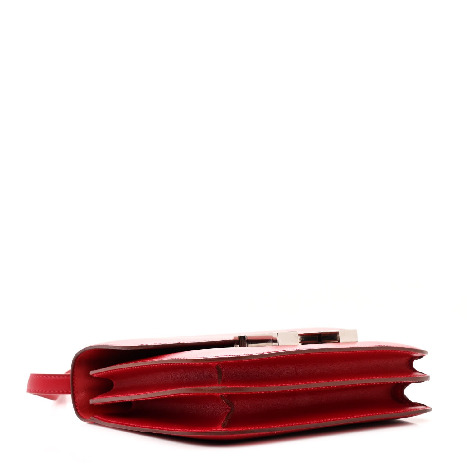 Hermes Tadelakt Constance 18 Rouge Vif 4 of 13