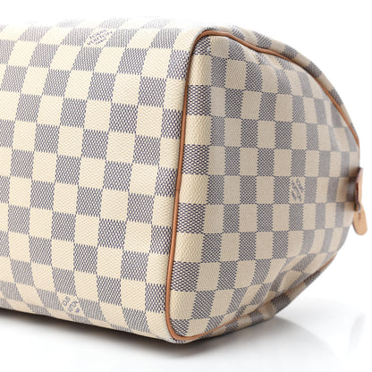 Louis Vuitton Damier Azur Speedy 30 7 of 11