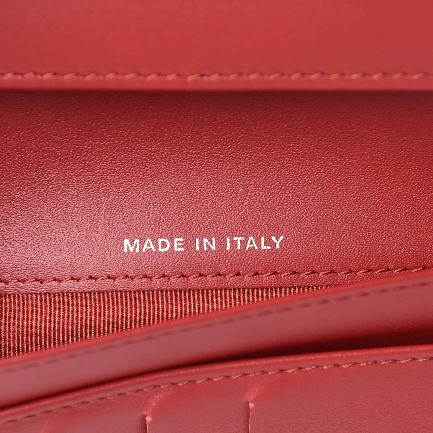 Caviar Quilted Large Flap Wallet Red