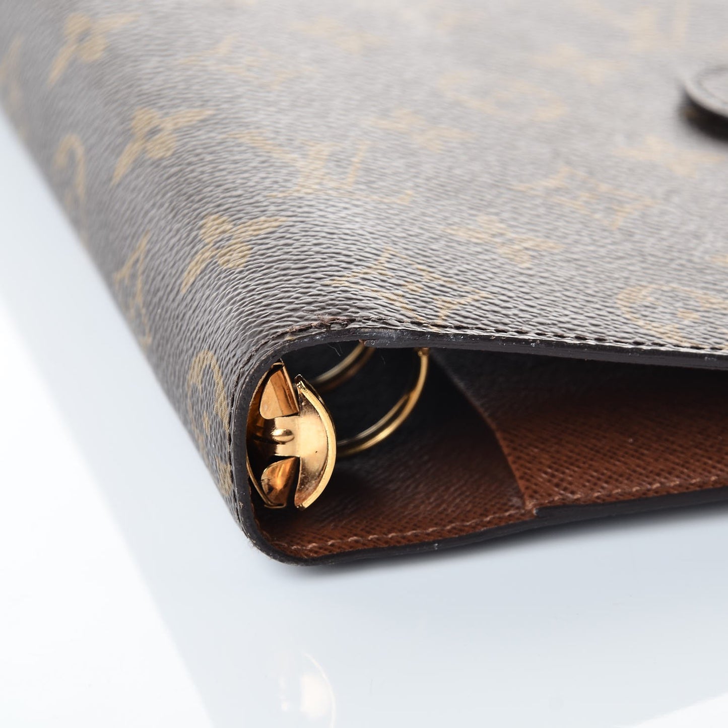 Monogram Medium Ring Agenda Cover