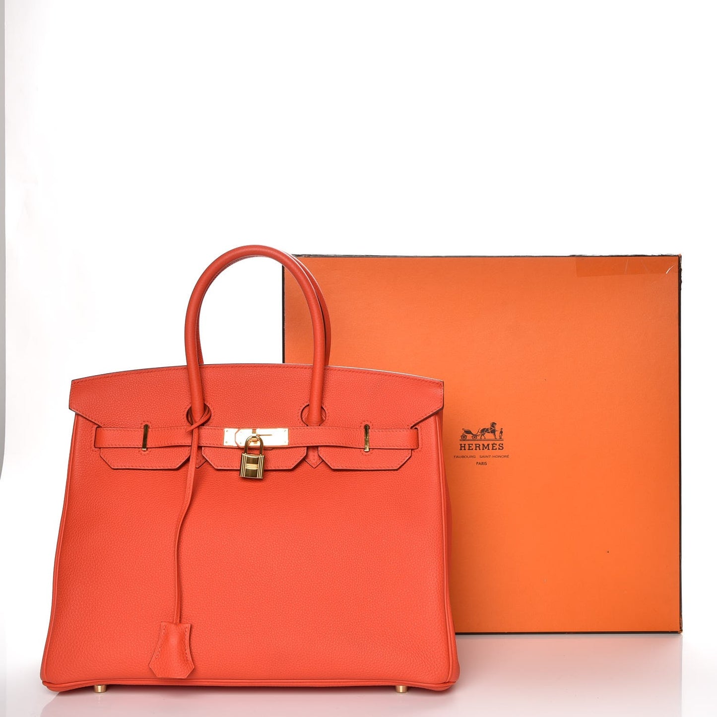 Togo Birkin 35 Capucine