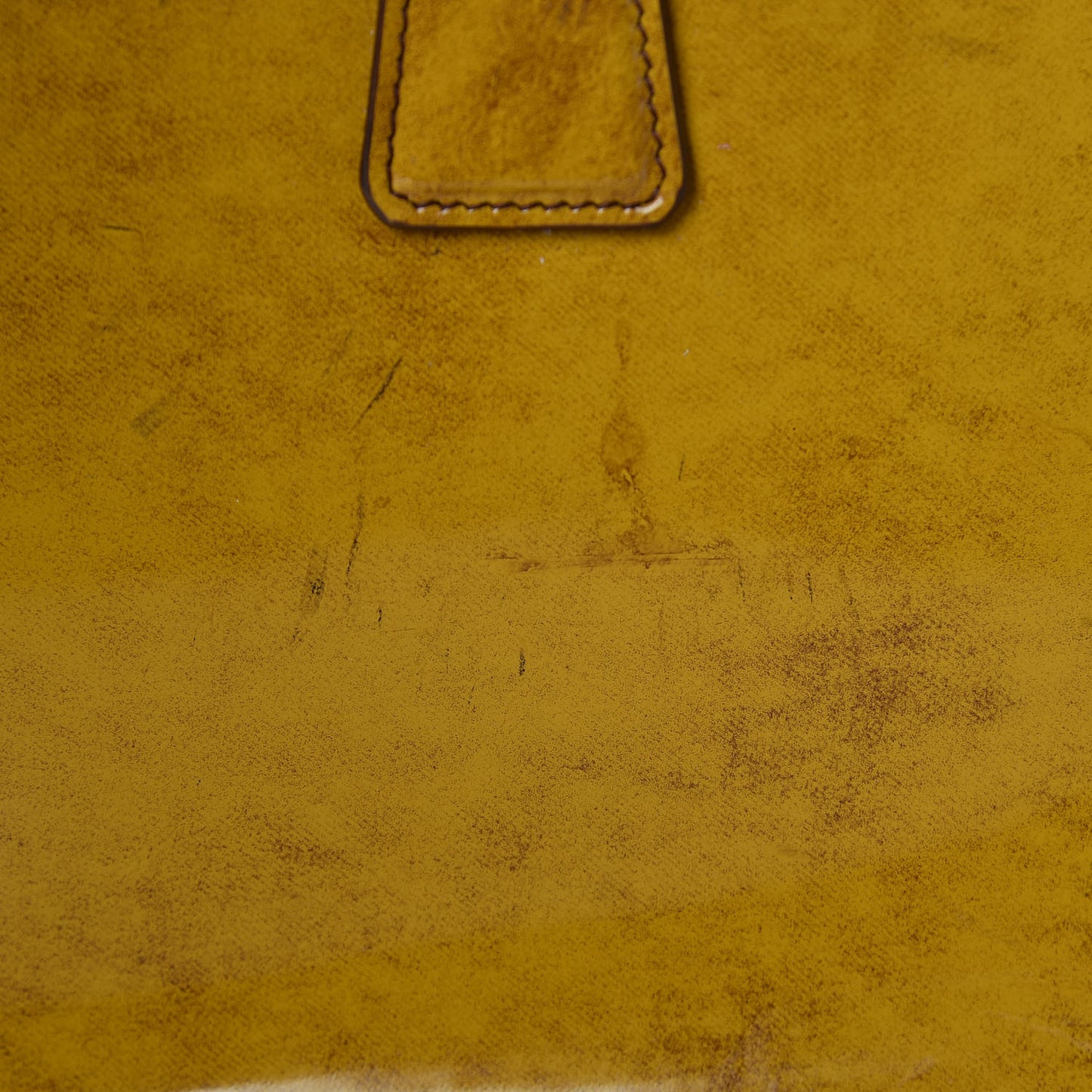 Spazzolato Medium Double Zip Tote Sole Fume