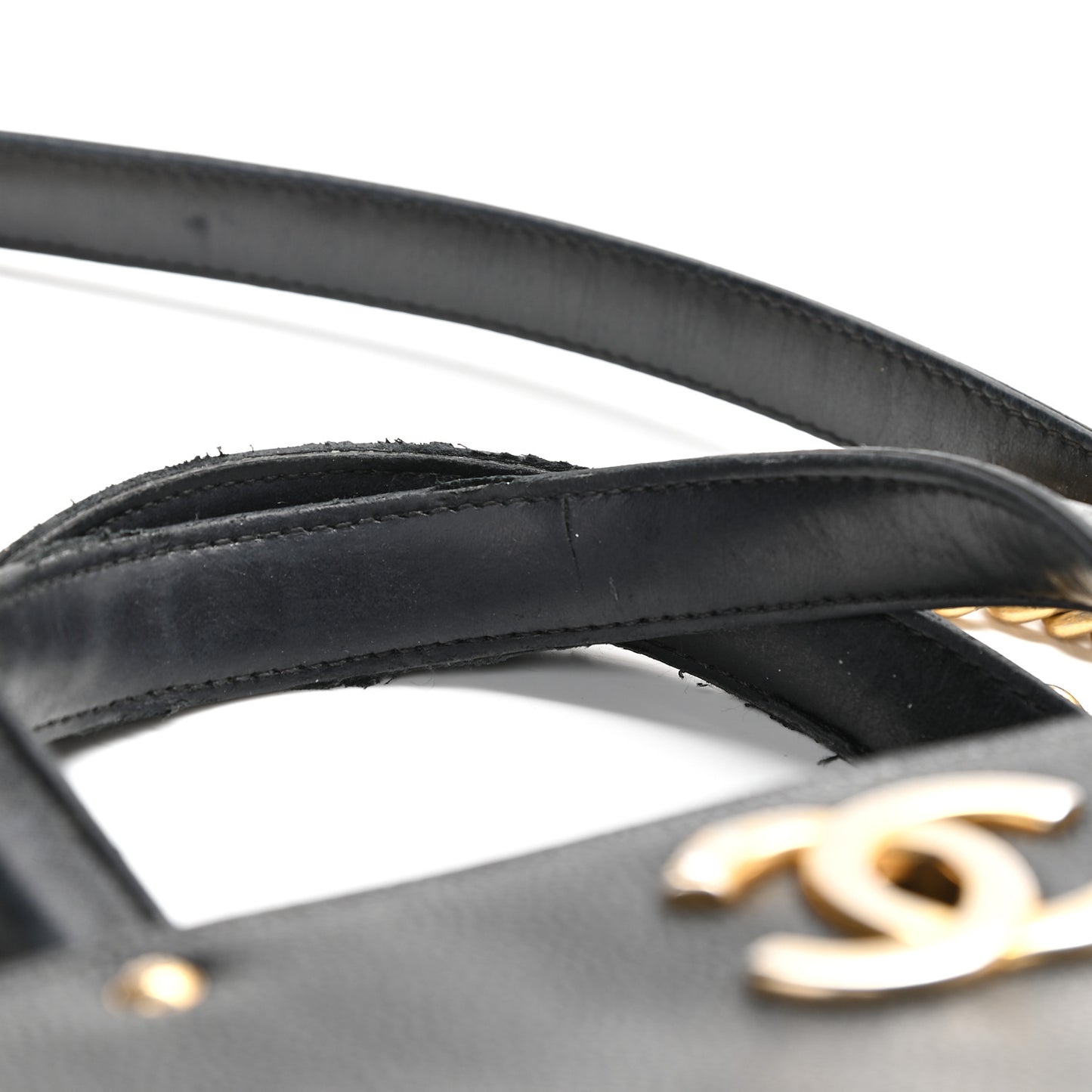 Caviar Large Shopping Tote Black