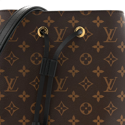 Louis Vuitton Monogram Neonoe MM Black 7 of 10