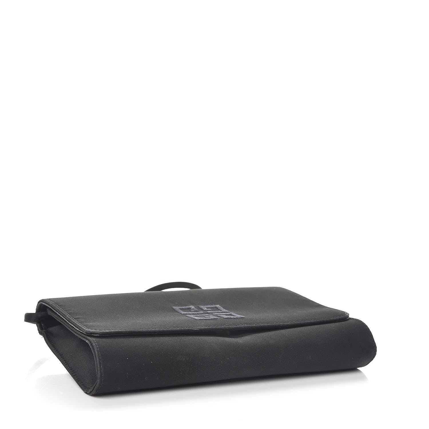 Givenchy Calfskin Satin Emblem Crossbody Black 4 of 11