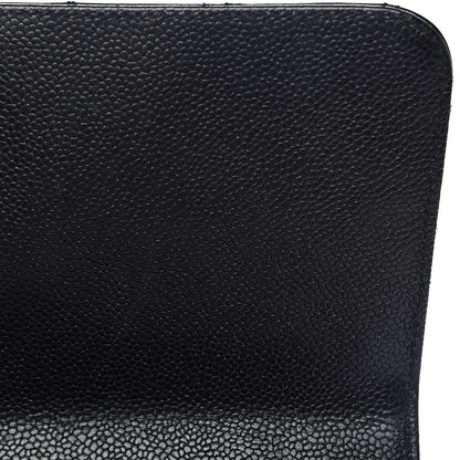 Chanel Caviar Quilted Jumbo Kelly Flap Black 7 of 18