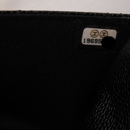 Chanel Caviar Quilted Wallet On Chain WOC Black 8 of 8
