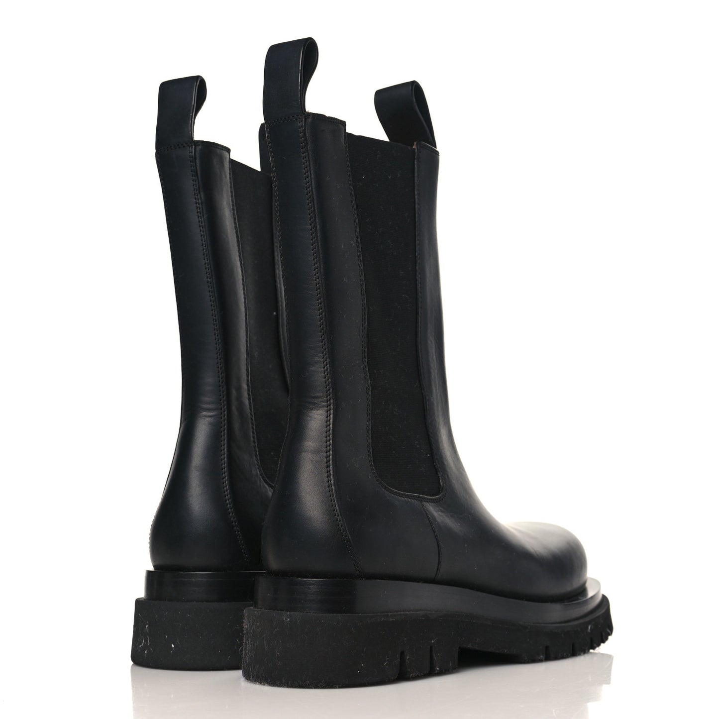 Calfskin The Lug Chelsea 55mm Boots 39.5 Black