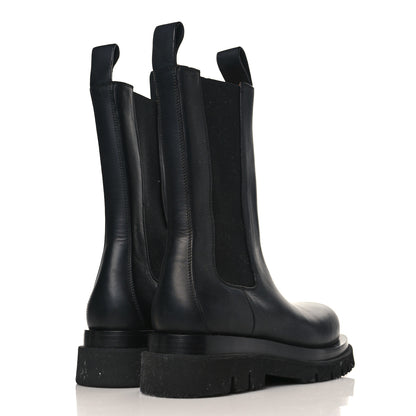Bottega Veneta Calfskin The Lug Chelsea 55mm Boots 39.5 Black 4 of 7