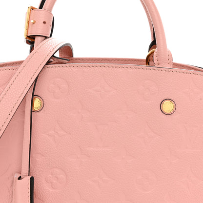 Louis Vuitton Empreinte Montaigne BB Rose Poudre 8 of 12