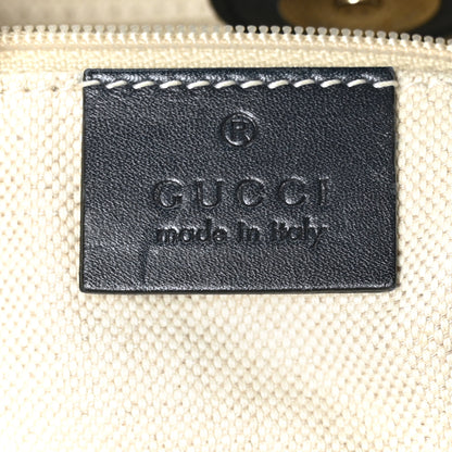 Gucci Monogram Calfskin Large Sukey Tote Beige Blue 6 of 10