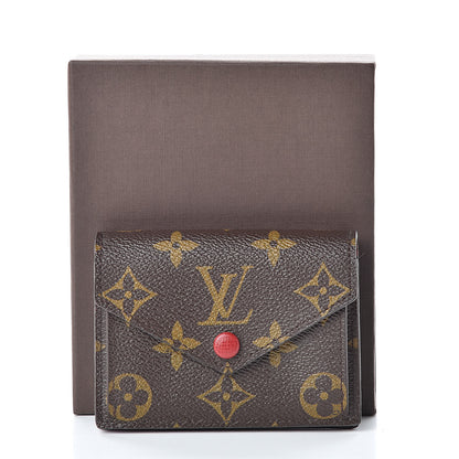 Louis Vuitton Monogram Compact Marie Wallet Rouge 8 of 8