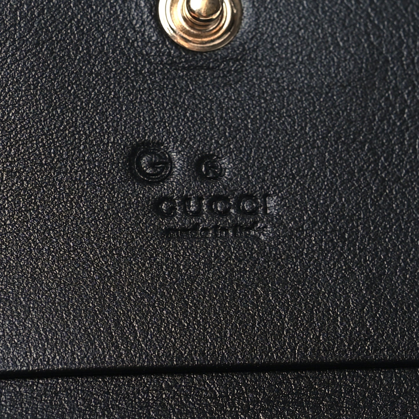 Microguccissima Card Case Black