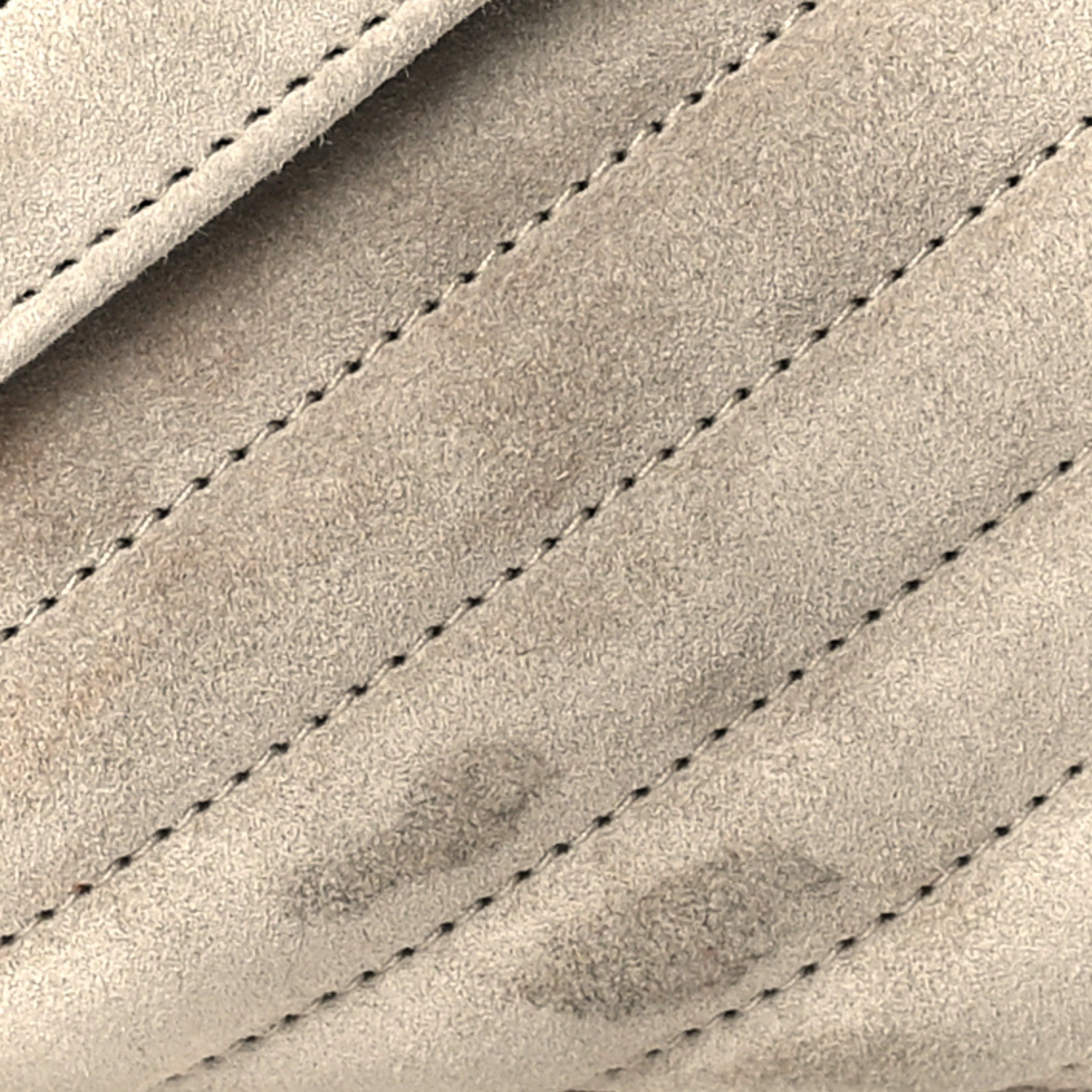 Saint Laurent Suede Matelasse Chevron Monogram Medium College Bag Crema Soft 9 of 10