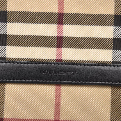 Burberry Nova Check Compact Wallet Black 7 of 9