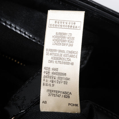Burberry House Check Bridle Calfskin Large Gosford Hobo Black 17 of 17