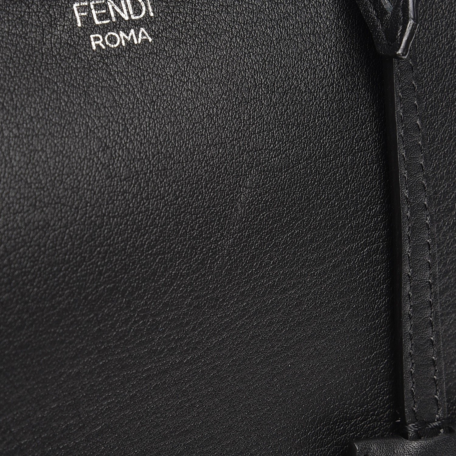 Fendi Vitello Dolce Medium By The Way Boston Bag Black 10 of 10