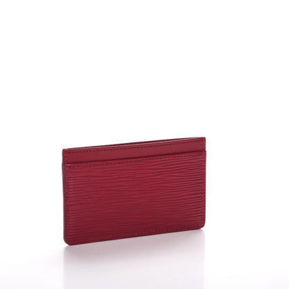 Louis Vuitton Epi Card Holder Fuchsia 3 of 7