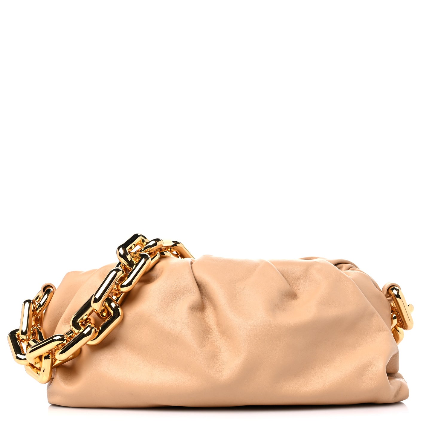 Calfskin The Pouch Chain Almond