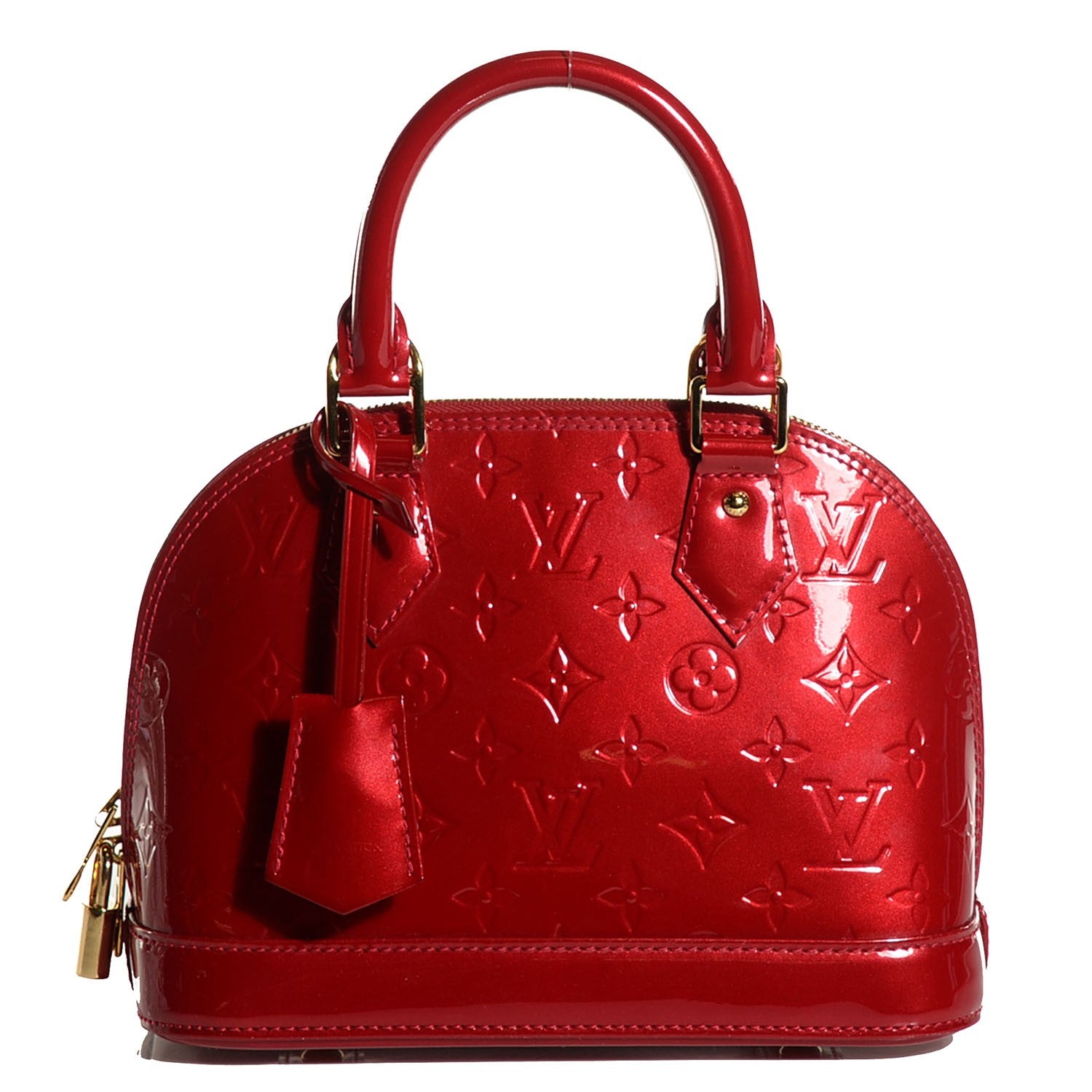 Louis Vuitton Vernis Alma BB Pomme D'Amour 1 of 7