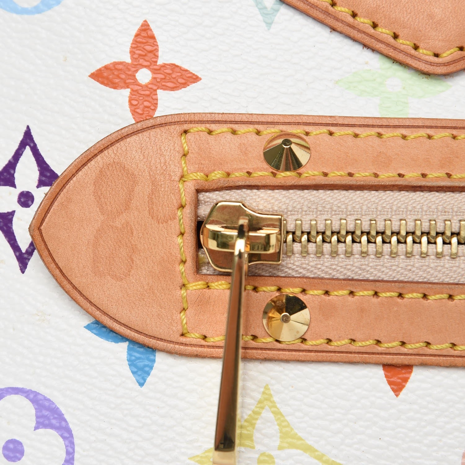 Louis Vuitton Monogram Multicolor Alma White 15 of 16