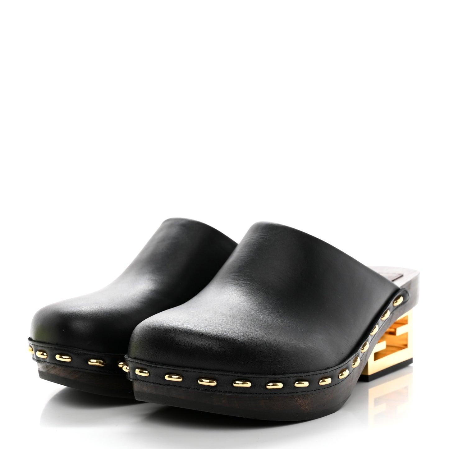 Vitello Baguette 25/60mm Clogs 35 Black